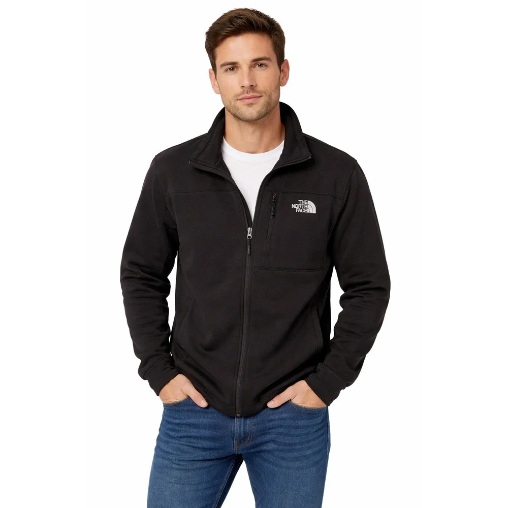 The‎ North Face Men's Zip-Up Sweatshirt – Black – Size Large